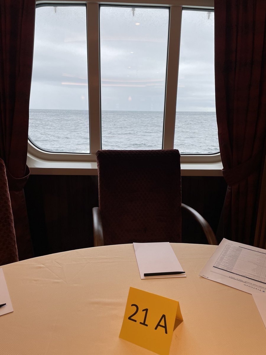jaimeleonh's tweet photo. Virtuoso Symposium at sea!   #MeetingWithAView #VirtuosoTravel #SilverseaDawn https://t.co/0SzlUbVDsg