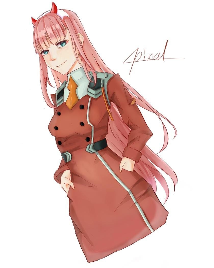 ocean_ghost_'s tweet photo. Zero two ~^~

#ArtistOnTwitter #art #ZeroTwo https://t.co/UAm5xfkTDc