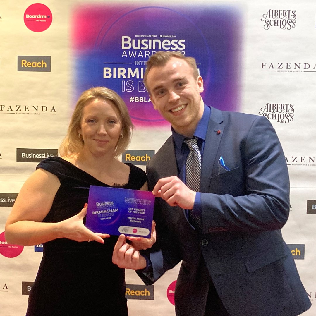 We are proud to have won CSR Project of the Year at the Birmingham Business Live Awards.

It recognised our work to support families, communities and workplaces in the region, to create our vision of a fearless future through an equitable society.

#FearlessFutures #awardwinner