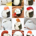【話題】可愛いおにぎりとおにぎりみたいな鳥に癒やされる!