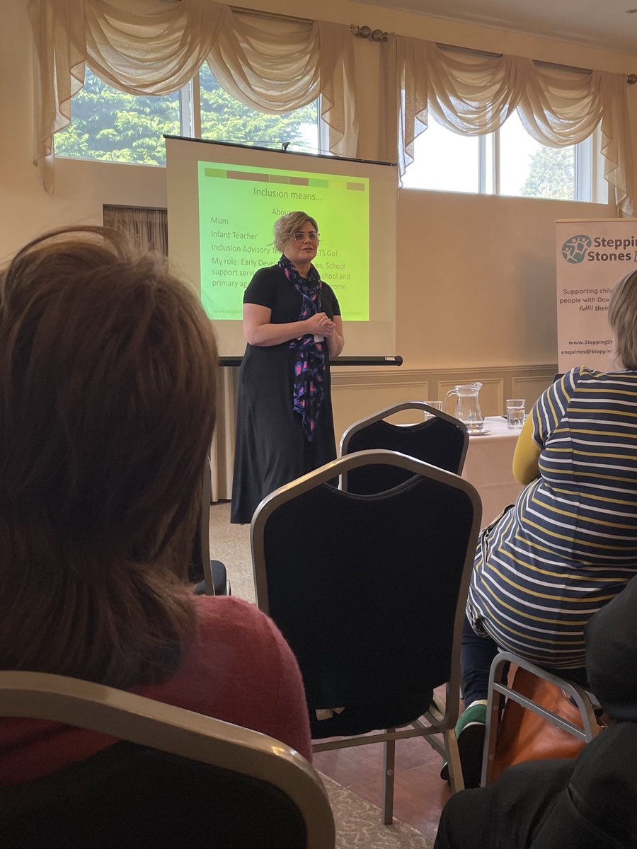 Delighted to be part of  celebration of inclusion on world Down syndrome   day ⁦<a href="/SteppingStoneDS/">Stepping Stones DS</a>⁩