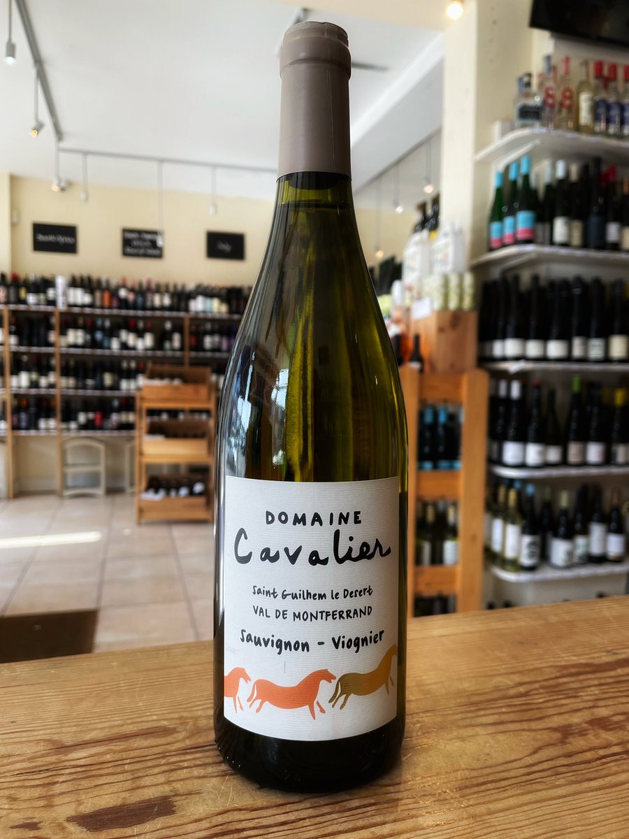 Chateau de Lascaux Cavalier Blanc

This is an unusual blend and we can’t remember the last time we tried a wine like it.  80% Sauvignon, 10% Viognier, 5% Marsanne and 5% Roussanne. The vineyards have been in the family for 13 generations, no pressure for the 14th generation then!