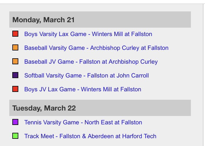 Upcoming Events