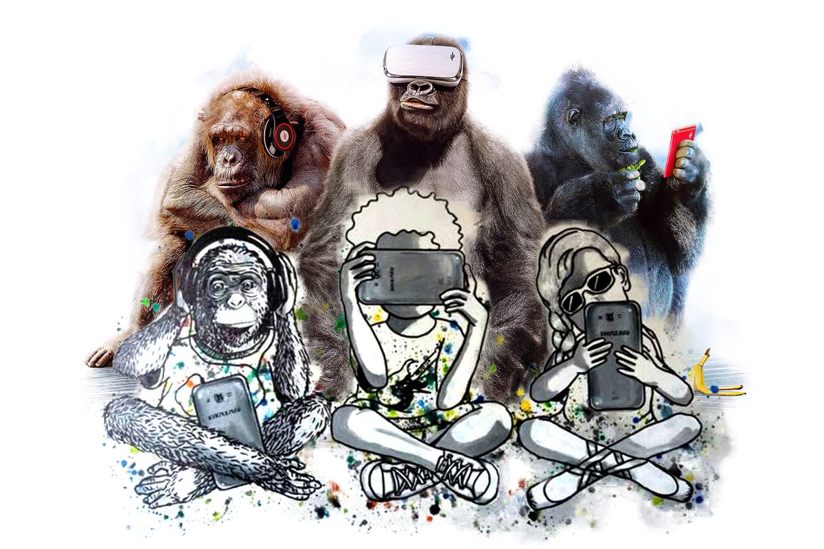 shirovsart's tweet image. GM #NFTinvestor  I keep working on my trilogy🙈🙊🙉
🔥come in to read🔥 #NFTcommunitiy 
Chapter two: The different meanings that I seen the "Three Wise Monkeys" 
First vision:
bit.ly/3IrTuLL
#NFTartist