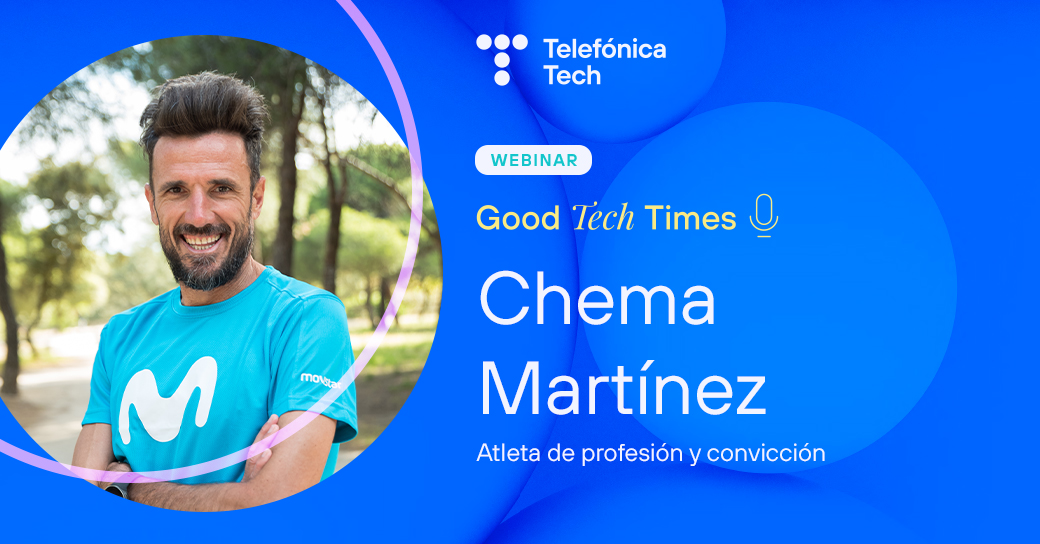 TelefonicaTech's tweet photo. ¡Esta semana es semana de #GoodTechTimes! Y con unos invitados como @chemitamartinez, @jorgevic77, @pdealarcon, tienes que apuntarte sí o sí.

"Runners 3.0. Tecnología al servicio del Movistar Madrid Medio Maratón":

📅Jueves 24 marzo
🕓16:00h

🖱 https://t.co/53FbFax2Fs https://t.co/vjEqMWse5d