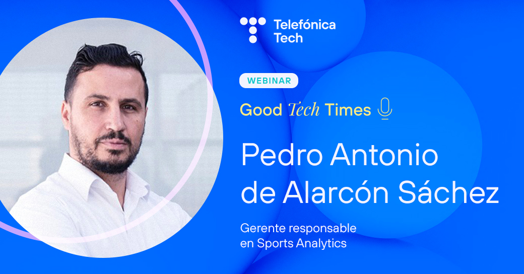 TelefonicaTech's tweet photo. ¡Esta semana es semana de #GoodTechTimes! Y con unos invitados como @chemitamartinez, @jorgevic77, @pdealarcon, tienes que apuntarte sí o sí.

"Runners 3.0. Tecnología al servicio del Movistar Madrid Medio Maratón":

📅Jueves 24 marzo
🕓16:00h

🖱 https://t.co/53FbFax2Fs https://t.co/vjEqMWse5d