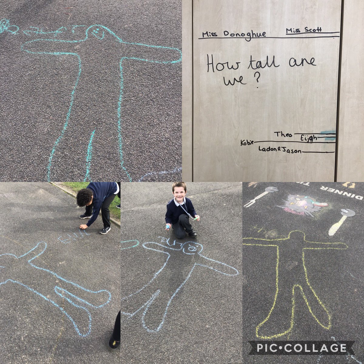 For #BritishScienceWeek2022 we explored how tall we were! We measured ourselves with string and will keep this as we watch ourselves grow 🌻