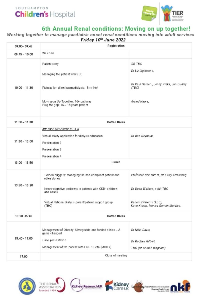 dr arv nagra (@arvnagra) on Twitter photo BOOK YR PLACE FAB STUDY DAY- WILL CHANGE PRACTICE. FAB SPEAKERS. F2F & ZOOM🥳 Register here readysteadygo.net/mout.html
<a href="/BAPNnephrology/">BAPN</a> <a href="/UKKidney/">The UK Kidney Association</a> <a href="/EspnYpnn/">YPNN-ESPN</a> <a href="/ESPNSociety/">ESPN</a> @ipnajc <a href="/YincentTse/">Yincent Tse</a> <a href="/kay_tyerman/">Kay Tyerman</a> <a href="/neilturn/">Neil Turner</a> <a href="/kidneydoc101/">Prof Liz B 🇬🇧🇮🇱🇺🇦🇵🇸</a> <a href="/PeeerYouth/">RSG PEEER Project</a> @BevMatthewsRN <a href="/queenofdialysis/">Maddy Warren</a> <a href="/kidneycareuk/">Kidney Care UK @kidneycareuk.bsky.social</a> BOOK YR PLACE FAB STUDY DAY- WILL CHANGE PRACTICE. FAB SPEAKERS. F2F & ZOOM🥳 Register here readysteadygo.net/mout.html
<a href="/BAPNnephrology/">BAPN</a> <a href="/UKKidney/">The UK Kidney Association</a> <a href="/EspnYpnn/">YPNN-ESPN</a> <a href="/ESPNSociety/">ESPN</a> @ipnajc <a href="/YincentTse/">Yincent Tse</a> <a href="/kay_tyerman/">Kay Tyerman</a> <a href="/neilturn/">Neil Turner</a> <a href="/kidneydoc101/">Prof Liz B 🇬🇧🇮🇱🇺🇦🇵🇸</a> <a href="/PeeerYouth/">RSG PEEER Project</a> @BevMatthewsRN <a href="/queenofdialysis/">Maddy Warren</a> <a href="/kidneycareuk/">Kidney Care UK @kidneycareuk.bsky.social</a>