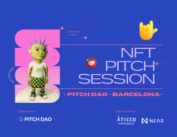 AXCavero's tweet photo. 👩‍🎤Are you building a NFT project?
🎙️Do you have a NFT project and want to pitch?
🏄‍♂️Are you an investor wanting to meet some cool NFT projects?

Join us this Friday at the @pitchdao event in Barcelona at @atticoworkspaces

https://t.co/39YtXqW7Q9 https://t.co/3ic9fI1KbZ