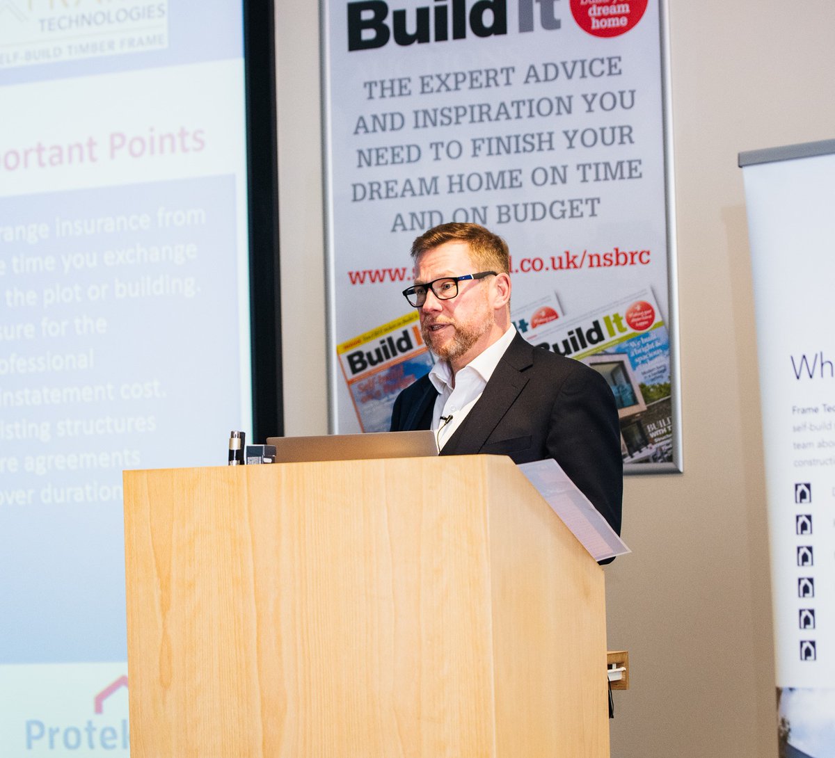 ProtekSelfBuild's tweet photo. We were delighted to attend Frame Technologies 'Secret To Self-Build Success' event recently where we presented on Self-Build Insurance &amp; Structural Warranties. 
#selfbuild #selfbuildjourney #newhome #timberframe #selfbuildinsurance #siteinsurance #structuralwarranty https://t.co/u6p6AeWY76