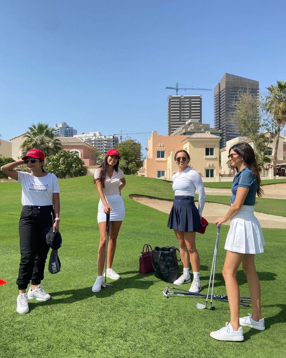 lovegolf_UK's tweet photo. What an amazing day at our influencer event at @theelsclubdubai @ch3pgadubai 😍

Our superstar coaches @amymillward4 and @AmyCondon26 made sure everyone had a fabulous experience ⛳️

#DubaiBlogger #Dubai #UAEGolf #DubaiInfluencers #WomensGolf #GirlPower #EmpoweringWomen https://t.co/gpP6kHPAyP