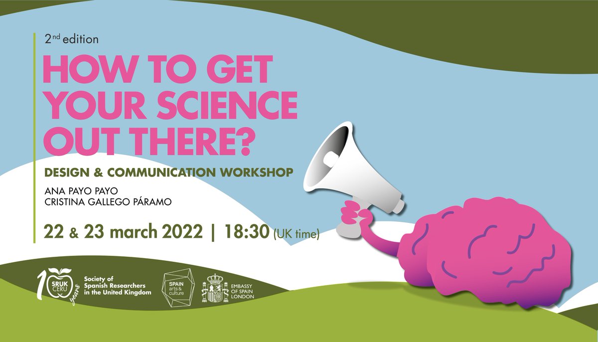 ComunidadCeru's tweet photo. Do you want your science to captivate your audiences? Learn how to improve your science communication skills in our online workshop.
+info 👉 https://t.co/9juBJ9tiUR
Registration 👉 https://t.co/u42VqHb6py
@anapayopayo @SpainCultureUK https://t.co/JUjjyyOLBa