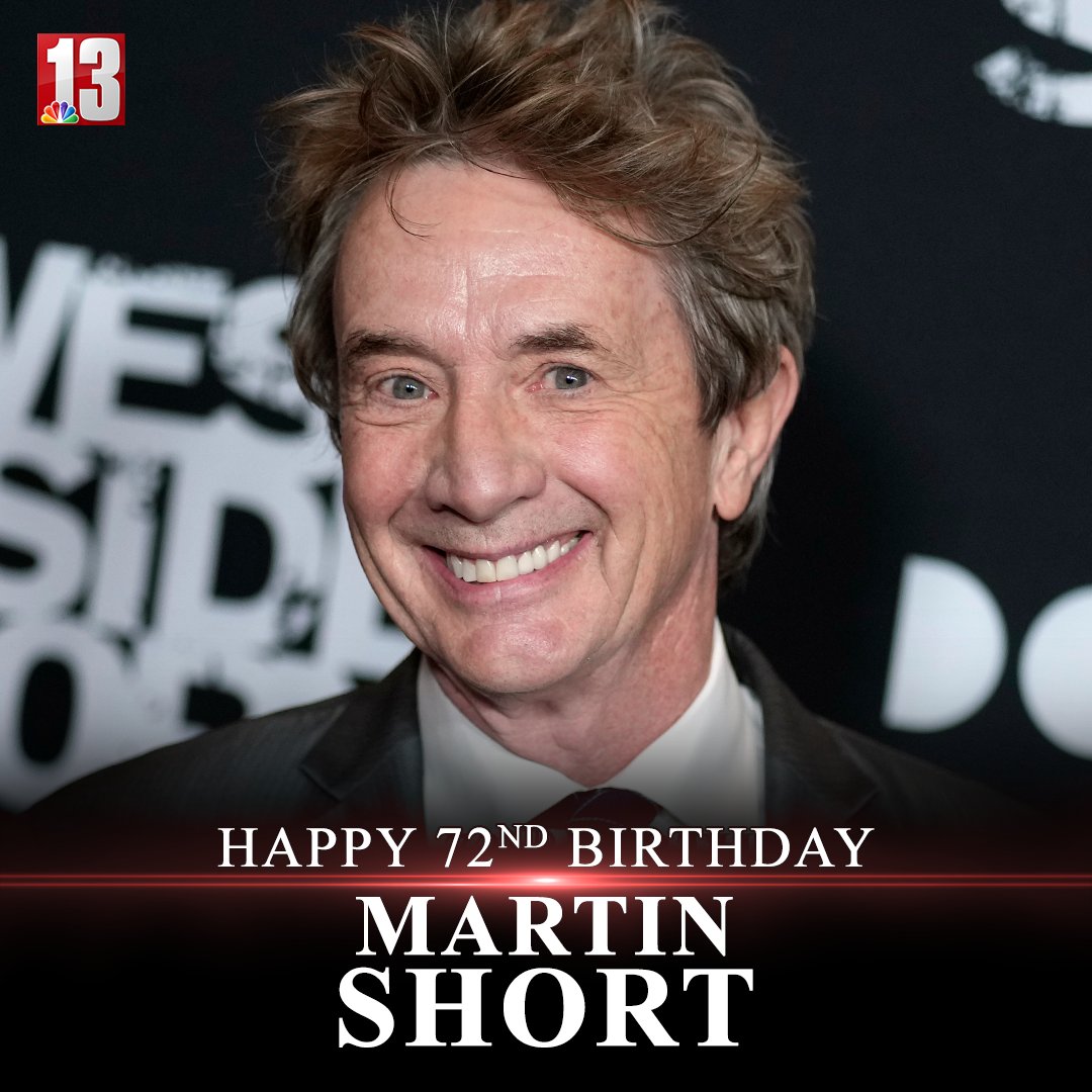   HAPPY BIRTHDAY! Martin Short is 72 today! 
