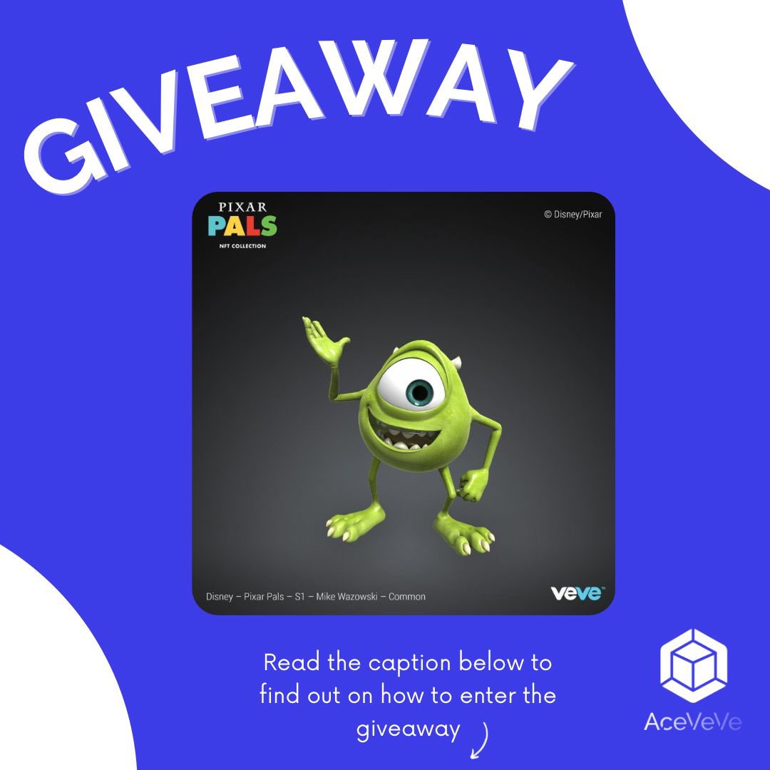 🚨🥳GIVEAWAY🥳🚨
Thanks to all your support, we’ve decided to give something back! #VeVeGiveAway

Rules to enter:
- Like &amp; RT
- Follow us on instagram (<a href="/ace/">Aldryn Estacio</a>.veve) &amp; twitter (<a href="/ace_veve/">AceVeVe</a>)
- Tag 3 VeVe friends

The giveaway expires in 48 hours!

♠️ AceVeVe Team