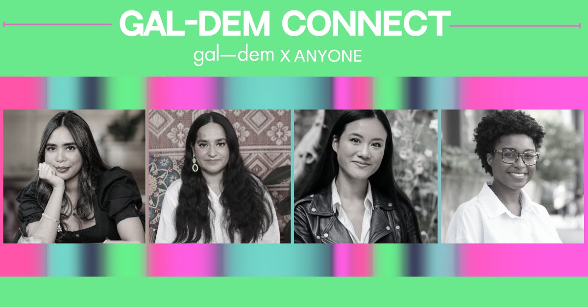 This week our members have access to a free mentorship series we’ve curated with <a href="/callinganyone/">Anyone ☎️</a>, launching at @secondhome.io with @tahminaxbegum, @pdhuffer and Regina and Demi from <a href="/mymendu/">Mendu</a> ✨

Find out more about our member perks and offers here:  gal-dem.com/memberships/