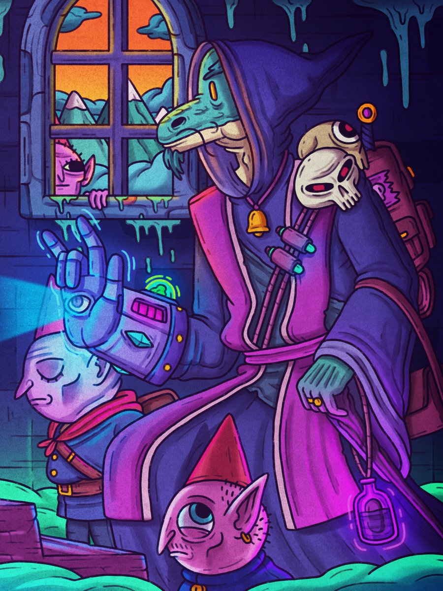 Haogoodman_'s tweet photo. Magic gauntlet! https://t.co/7H6QwZO9zA