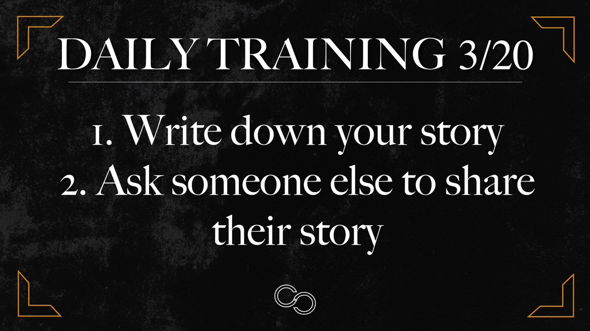 God can use your story to encourage others and others' story to encourage you! If you missed church yesterday while traveling for spring break, you can find the entire service at yourcalvary.info/livestream. #dailytraining #Ebenezer