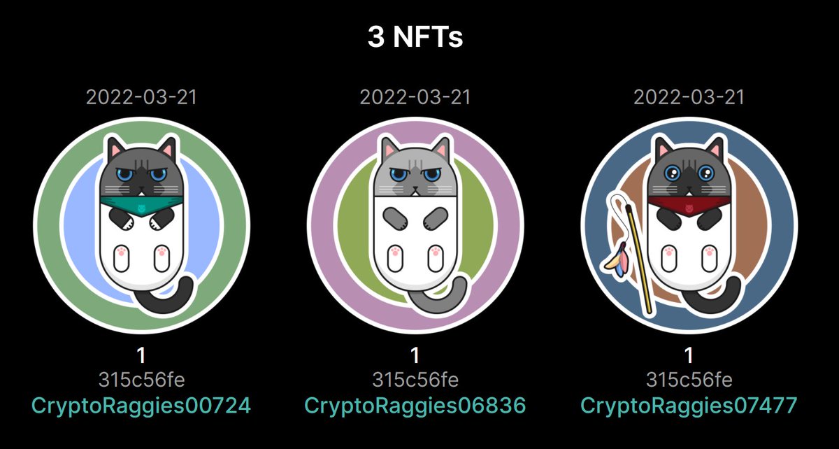c_bunnies's tweet photo. Picked up our first NAKIE RAGGIE! Excited to see CryptoRaggies minting!

#CNFTCommunity #cnft #ragster #playtoearn https://t.co/u8wJDPF8fJ