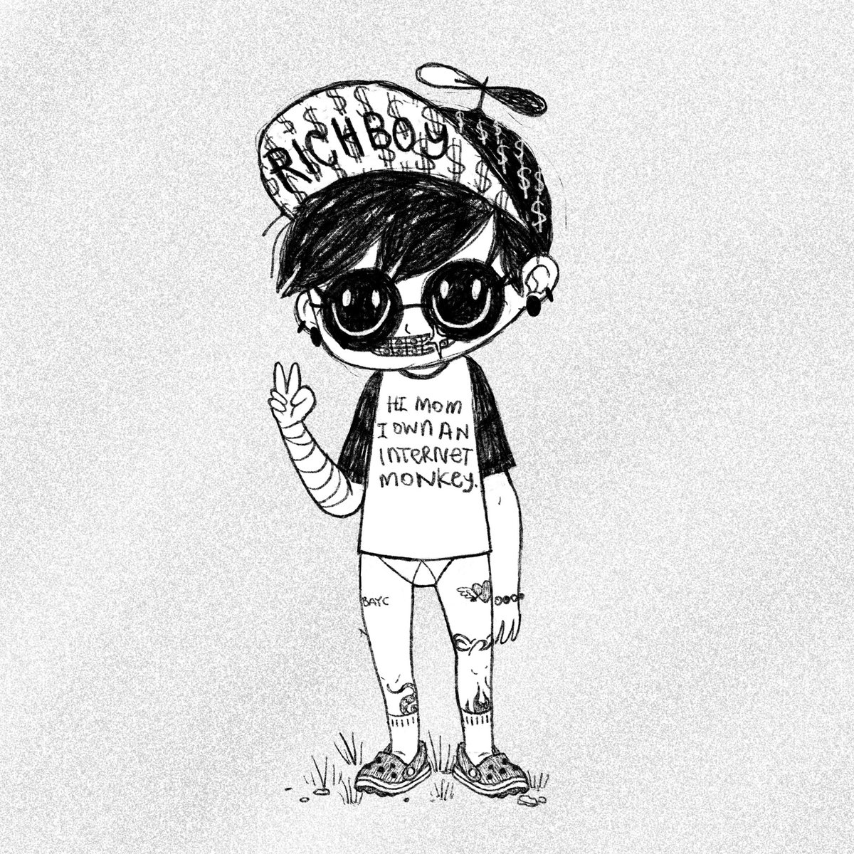 helloyoii's tweet image. GM to everyone in the NFT space… especially to those who are wearing crocs and undies 👏✨💃
#nftart #nftcommunity #bayc