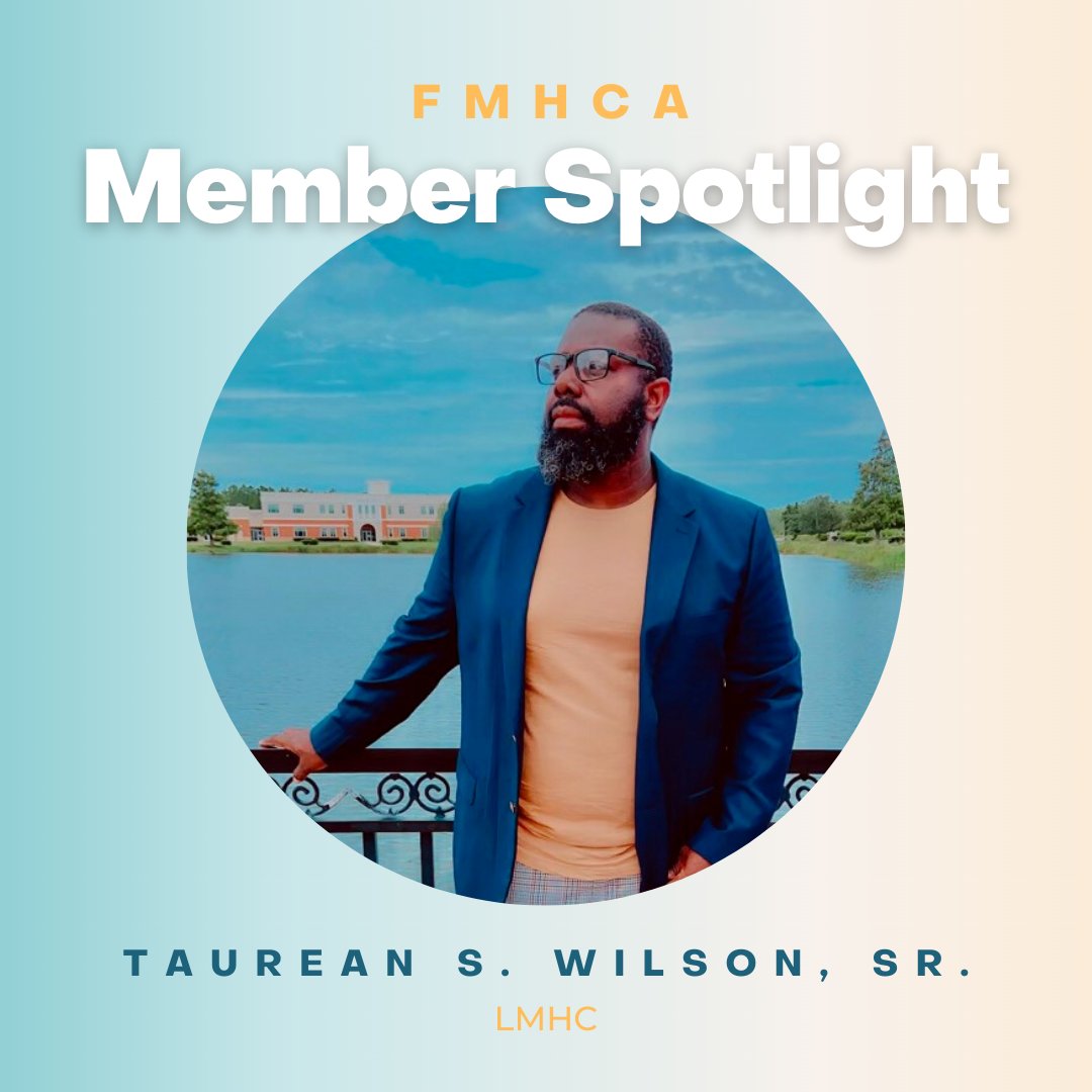 FMHCA's tweet photo. Taurean Wilson is a Licensed Mental Health Counselor for Flagler Schools serving the elementary and middle school population. Taurean's therapeutic approach is Trauma-Focused.
#FMHCAmember #lmhc #trauma #therapy #consultations #memberspotlight #mentalhealthprofessional https://t.co/2ZgYH00cbo
