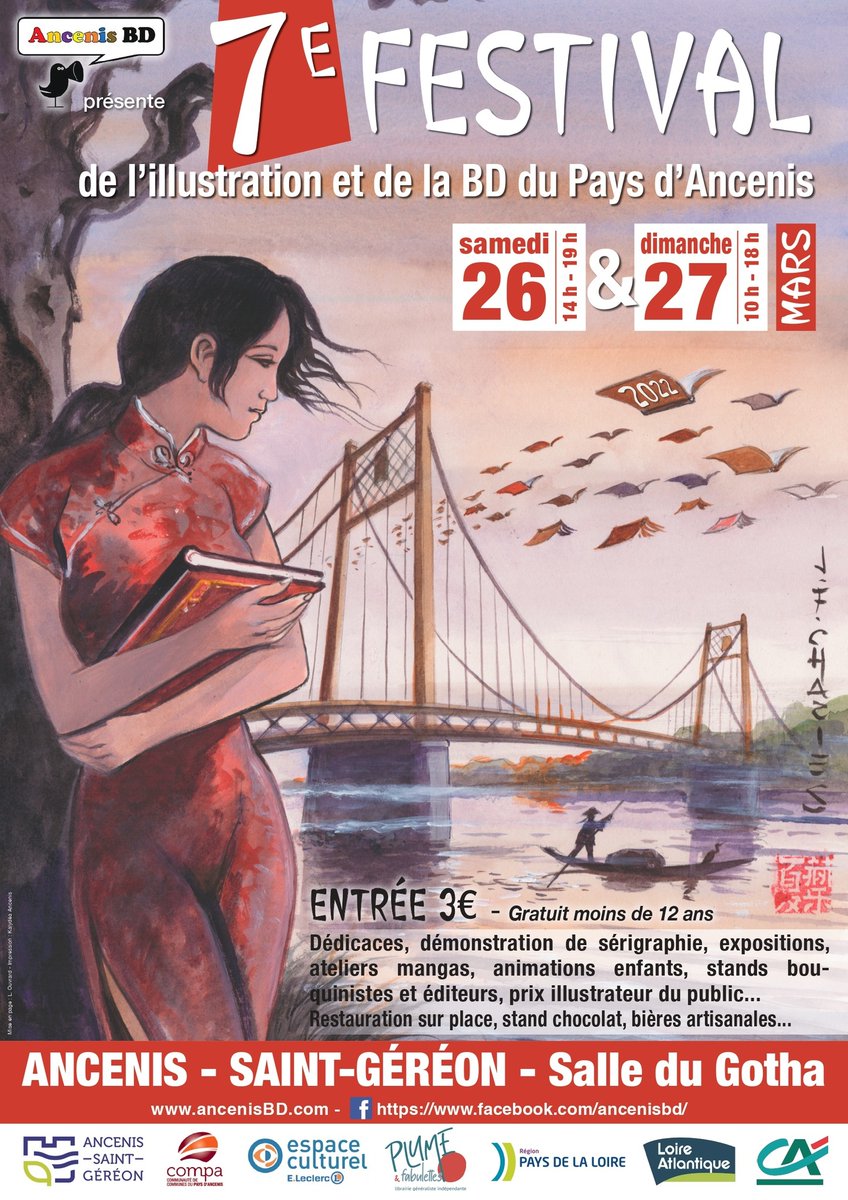 Guillaume_Del's tweet photo. Ce week-end 26 et 27 mars je serai en dédicace au festival #BD d'Ancenis, près de Nantes, avec Agénor Le Ruyer dessinateur du spin-off d'Ariane Dabo, La Lance Opale de Feu. #bandedessinée #ArianeDabo #YILédition https://t.co/vdP249Ls5F