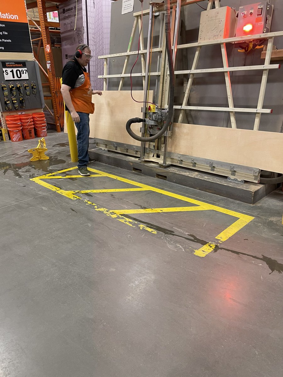 #SafetytakeseveryONE THANK YOU Glen for showing everyone at our Morning meeting how to operate the panel saw safely!! You Rock!! <a href="/Rana_Marrie/">Rana J</a> <a href="/jasontb1924/">Jasontb1924</a> <a href="/tyler_schumm/">Tyler Schumm</a> <a href="/KellyConnors7/">Kelly Connors</a>