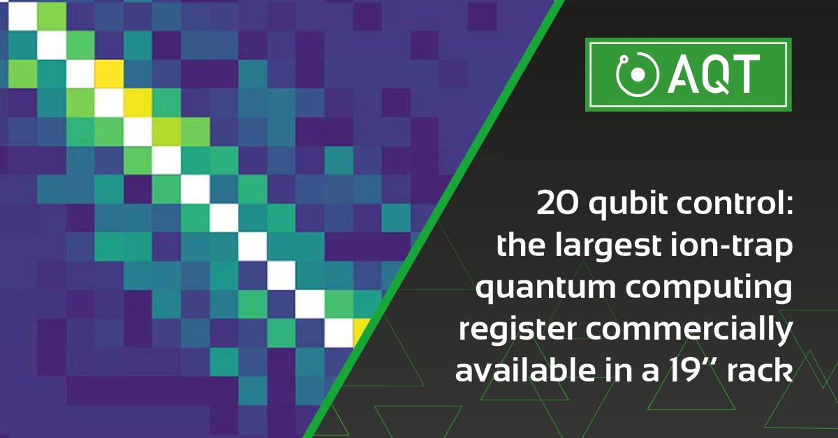 Interesting #quantum algorithms require many #qubits. AQT offers 20 qubits ‘out of the rack’, a fully functioning #QuantumComputer with demonstrated fault-tolerant performance levels, ready for integration into existing IT infrastructures and cloud accessibility. Details? 👇