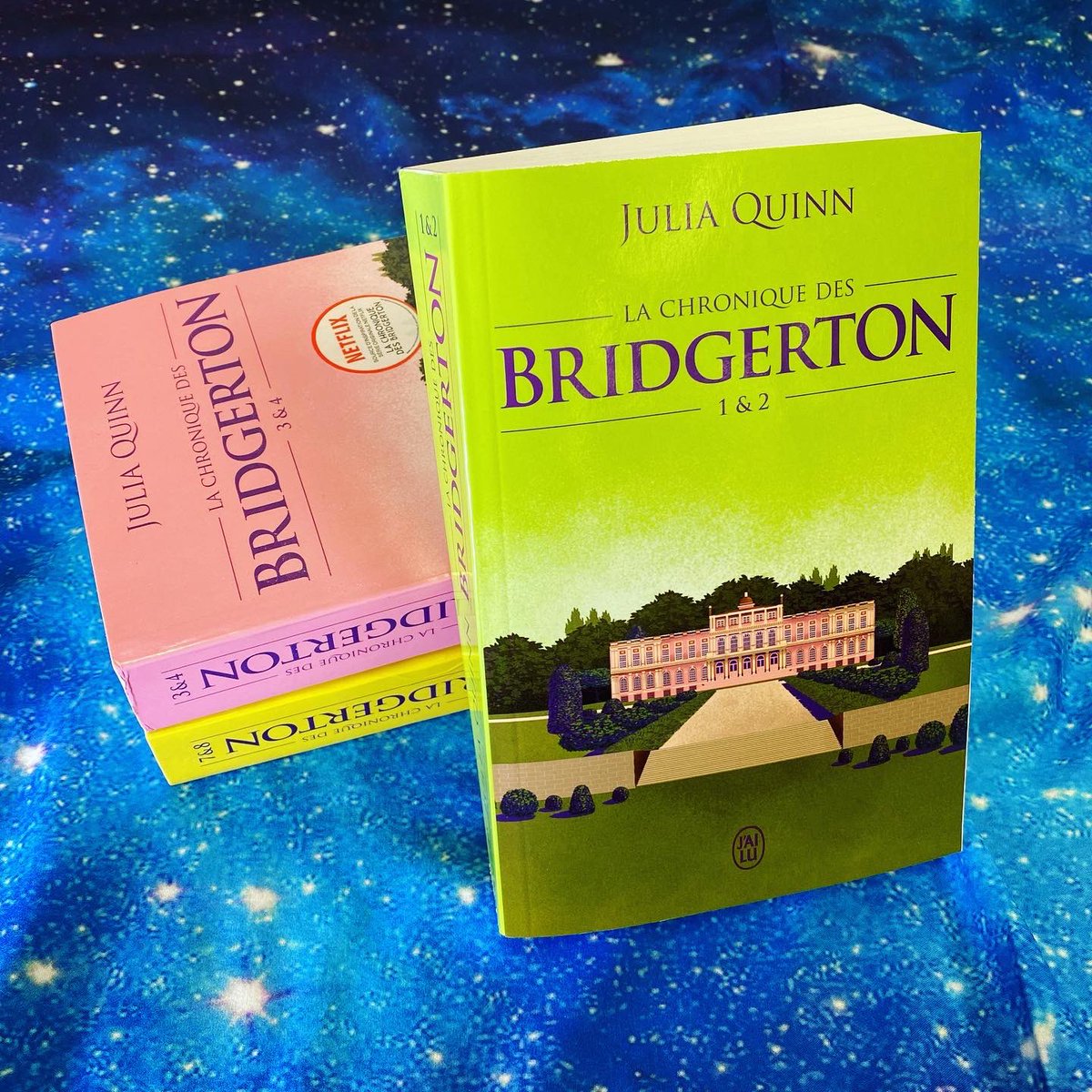 askbcls's tweet photo. We’re thrilled to announce the addition of 40+ novels to our collection of foreign language materials. This generous donation from author Julia Quinn includes historical romance from her #Bridgerton series alongside a few more! 📚 Merci Julia! #BCLSreads #exploreBCLS https://t.co/7o7x430A4C