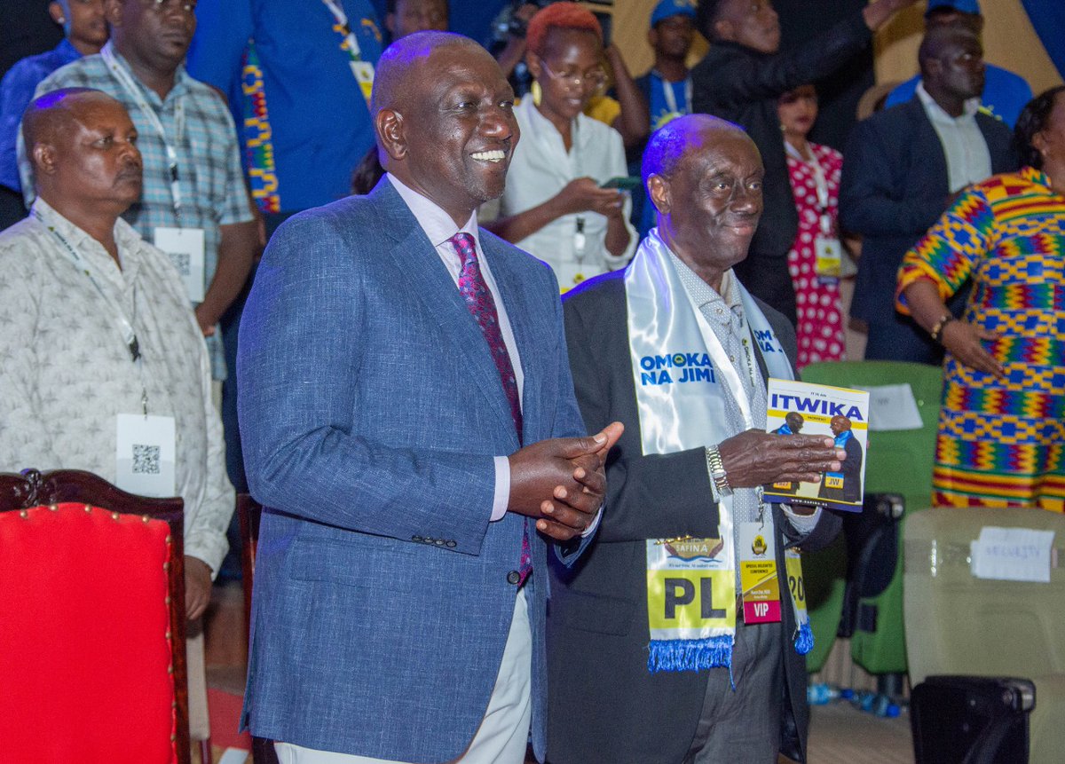 William Samoei Ruto, PhD tweet media
