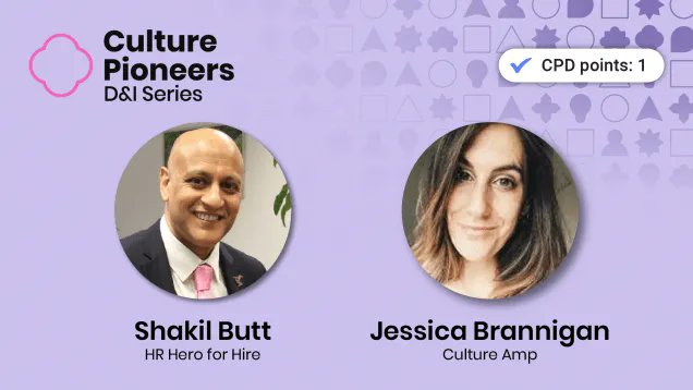 Join us tomorrow at 11am for part 2 of our webinar series: How to uncover DEI sentiment among your employees. Learn the data and metrics for evaluating DEI sentiment at your company, and how to better shape your initiatives @ShakilButt @CultureAmp #HR buff.ly/3H06gAo