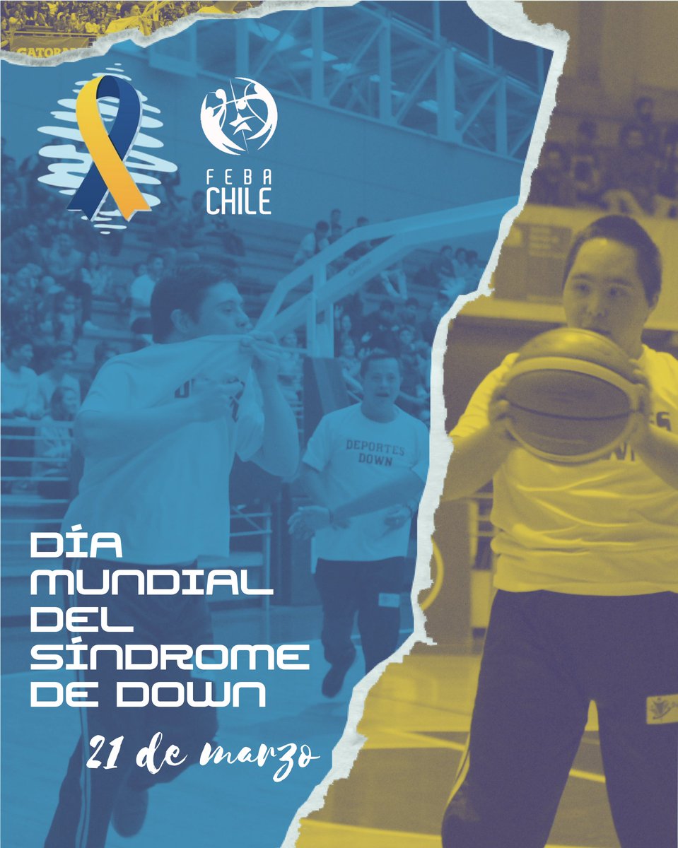 MÁS inclusión, MÁS igualdad para ellas y ellos 

𝗗í𝗮 𝗠𝘂𝗻𝗱𝗶𝗮𝗹 𝗱𝗲𝗹 𝗦í𝗻𝗱𝗿𝗼𝗺𝗲 𝗱𝗲 𝗗𝗼𝘄𝗻 🔹🔸

#LaRojaDelBasket 🔴🔵