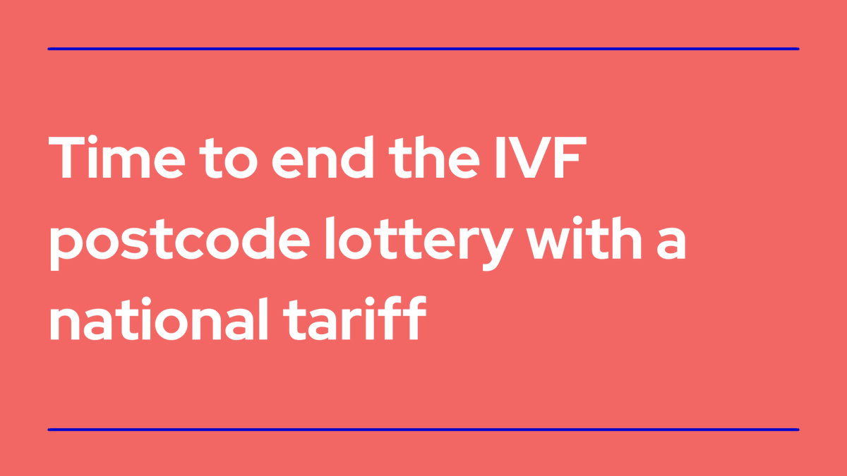 GinsburgWHB's tweet photo. The #IVFpostcodelottery promotes #IVF inequality and limits nationwide access to funded fertility treatment. We want to end this lottery and ensure consistent access to treatment, nationwide https://t.co/urUahTEdFl
