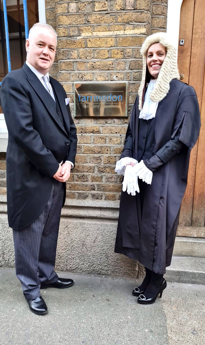 farringdonchmbs's tweet photo. Congratulations to our very own Claire Davies QC on being sworn in at Westminster Hall today. We are all very proud of you and looking forward to celebrating together! https://t.co/rgnl920I5c