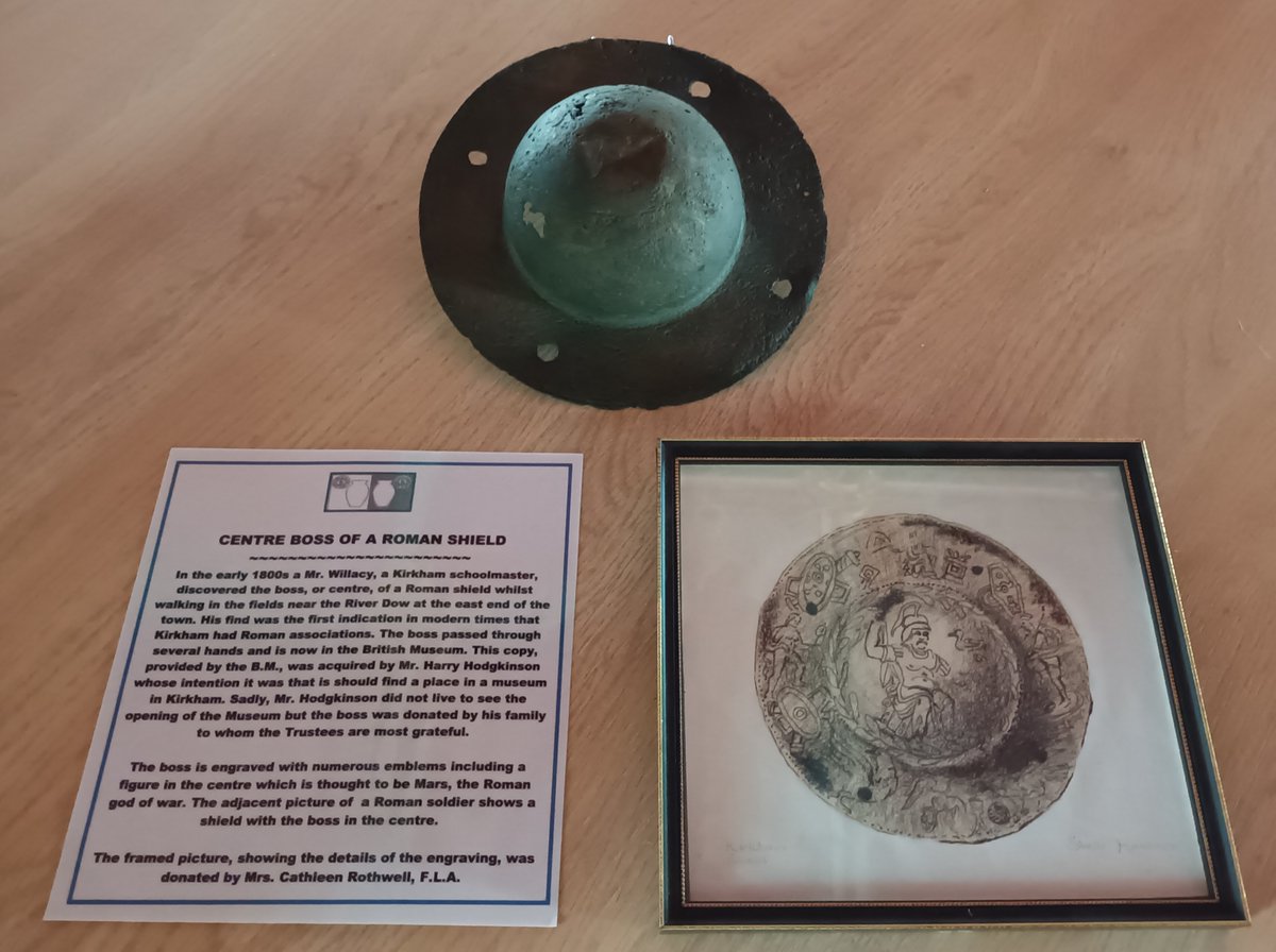 Just over a week until the first local history lecture of our bicentenary celebrations. 

Join us on Tues 29th March for an exploration of Kirkham's earliest origins and the story of the town's famous Roman shield boss. 

Details and tickets (free) here:-

eventbrite.co.uk/e/bicentenary-…