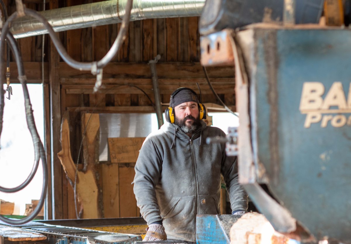 “Part of it is tradition,” says Tucker Riggs, owner of a sawmill in Fletcher, “and part of it is preserving our rural economy and not being reliant on global supply chains.” bit.ly/LaughingStockF…