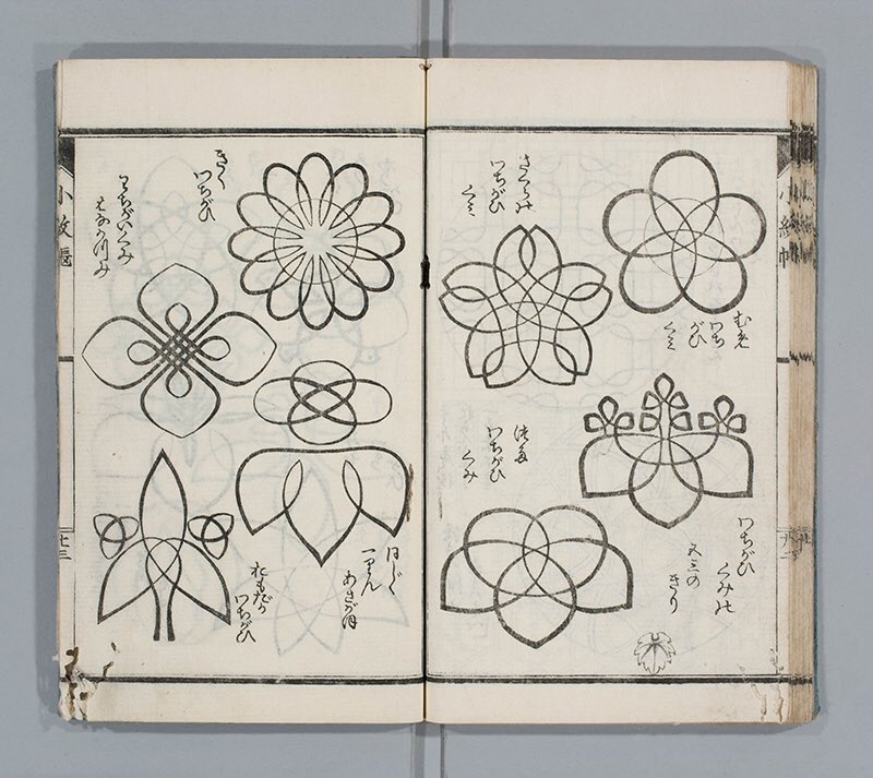 presentcorrect's tweet photo. From 1825, a full book of Japanese crest designs &amp; patterns.
https://t.co/yU4BnKpl4s https://t.co/rSyX16rU8E