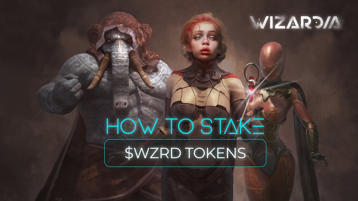 Earn up to 114% APY in our 12-month staking pool! 🤑

Check out our #staking guide and calculator below 💸 ⤵️

📋 Medium guide: wizardia.co/staking-guide
🧮 Staking Calculator: wizardia.co/staking-calcul…
🗞 All our news: wizardia.co/big-news-prizes

#P2E #PlayToEarn #NFTs #Crypto #NFTGame