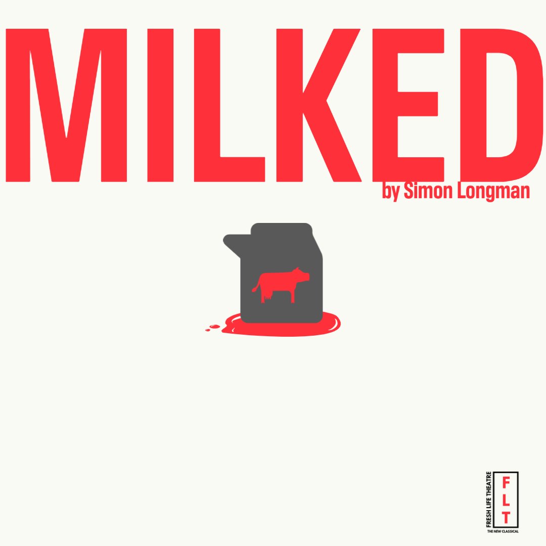 Ah! We are #Funding for a short tour of MILKED! A play telling the age-old story of two people who don't know what to do with their lives and find a dying cow. So if you have money that you do not want then we can take it off your hands. 
Link ⬇️ ta guys x
bit.ly/3KZGVsG