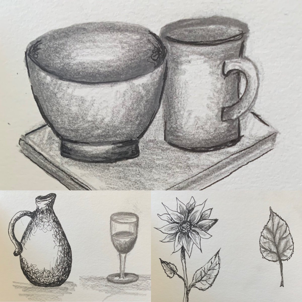 tiffanyjbudd's tweet photo. Day 1 of drawing with wrong hand?
Very hard! I had to work incredibly slowly & carefully to get the right marks & right place!! Trying to get a comfortable position with the pencil was a battle and I was getting frustrated!
Day 2? Using paint yikes.
#wronghand #drawing #mhhsbd https://t.co/W7dfKV1EnK
