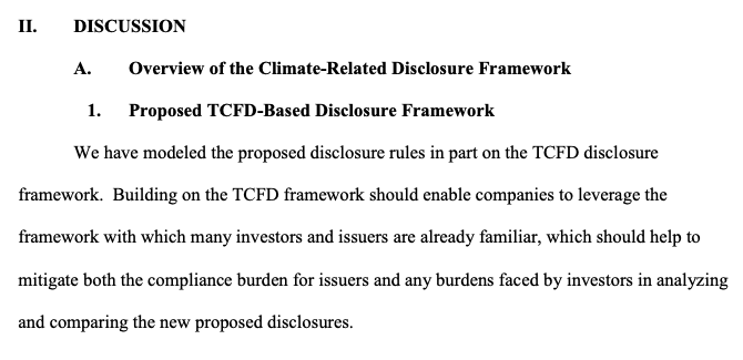 dfirgs's tweet image. No one seems to be saying this so I will: Mary Schapiro &amp;amp; Didem Nisanci left the SEC to pour their blood, sweat &amp;amp; tears into making the @FSB_TCFD #TCFDRecs happen. That the Commission voted today to approve new disclosure rules that build upon this framework is thanks to them!!!