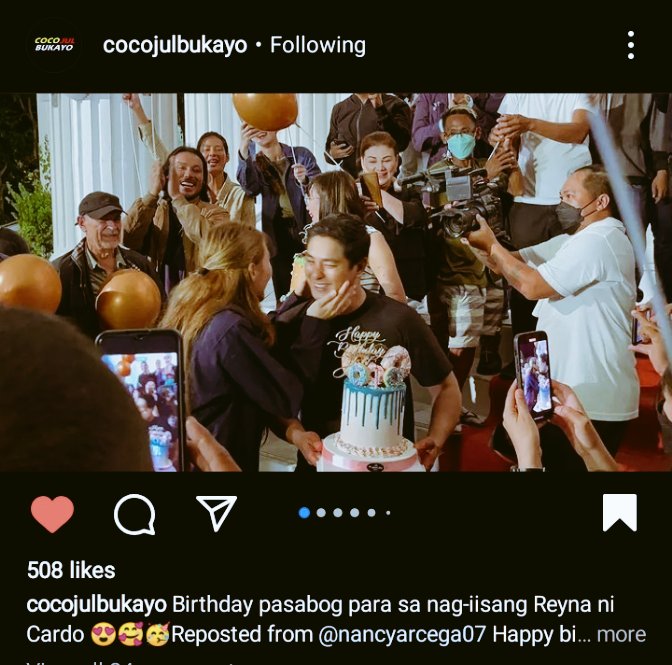 yourcocojulia's tweet photo. @yourjuliamontes birthday surprise!
Pasimuno ay ang kanyang bebe @cocomartin_ph https://t.co/UG2wAdfQMR