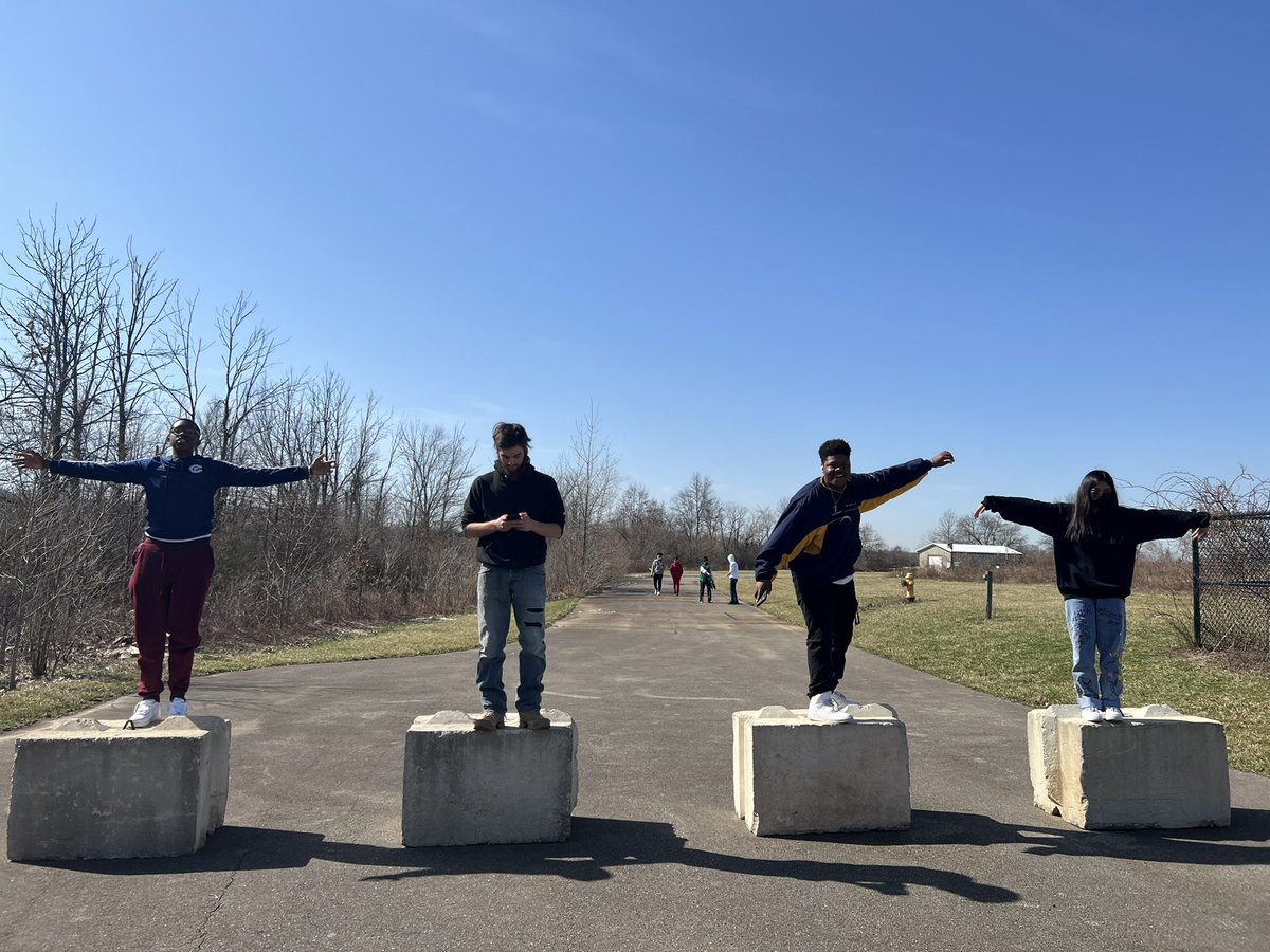Practicing some self-awareness and self management strategies from <a href="/caselorg/">CASEL</a> did you know being outside lowers your blood pressure and reduces stress? <a href="/Reyn_eSTEM/">Reynoldsburg eSTEM</a> #MentalHealthMatters
