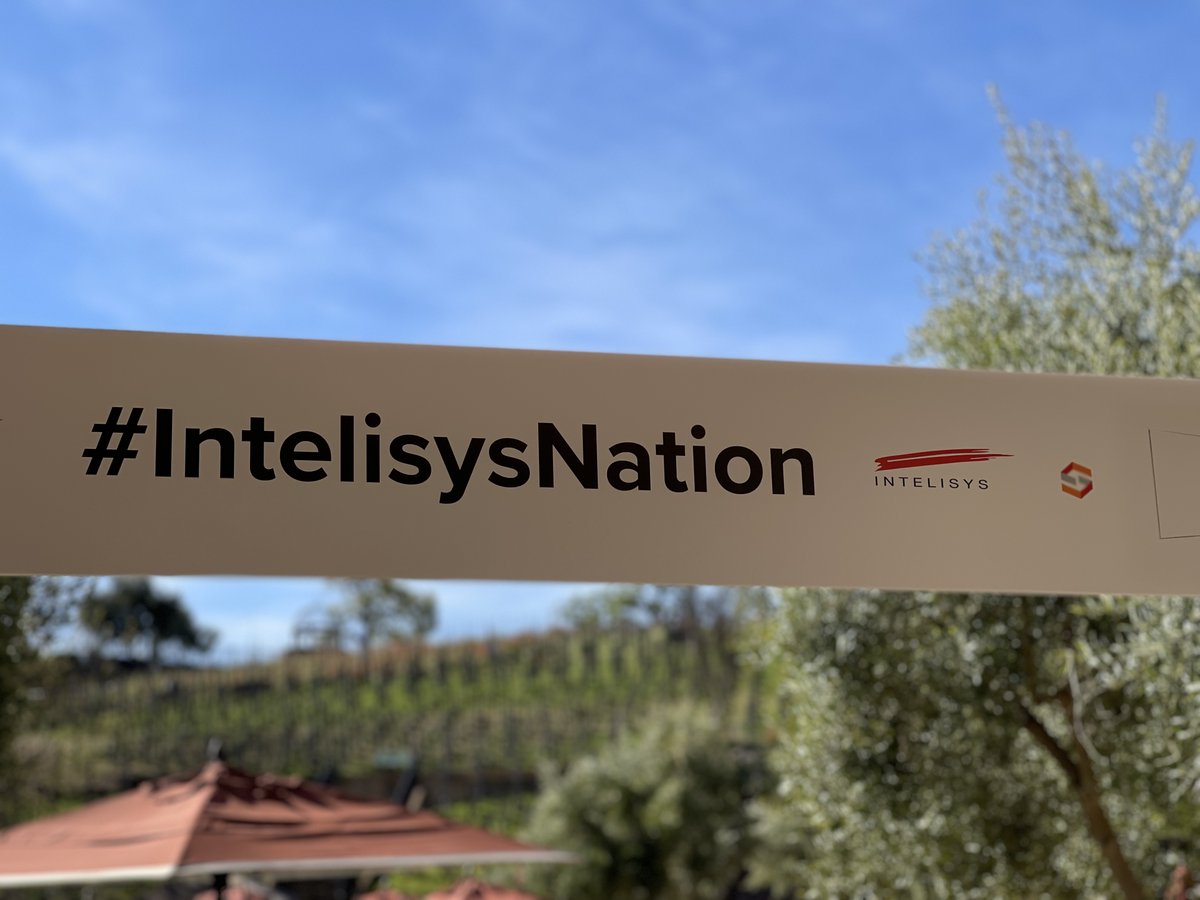 IntelisysCorp's tweet photo. It's time to get AMP'd #IntelisysNation. John DeLozier is kicking off the program on a beautiful day here in Napa. https://t.co/nhFbNTe7lQ
