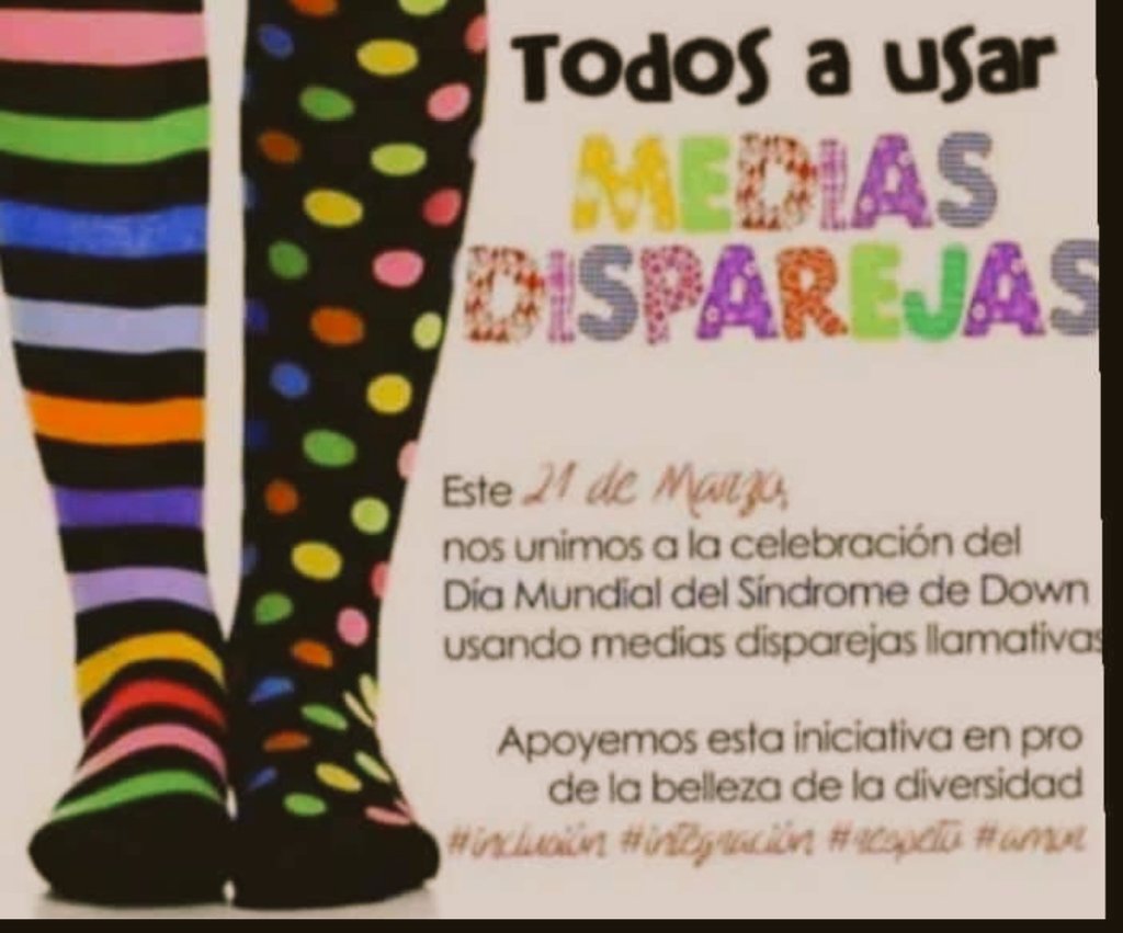 Hoy se celebra el día Mundial del Síndrome de Down, por la inclusión de todos esos niños y adultos maravillosos que no se cansan de dar Amor incondicional. Un Aplauso de pie a ellos