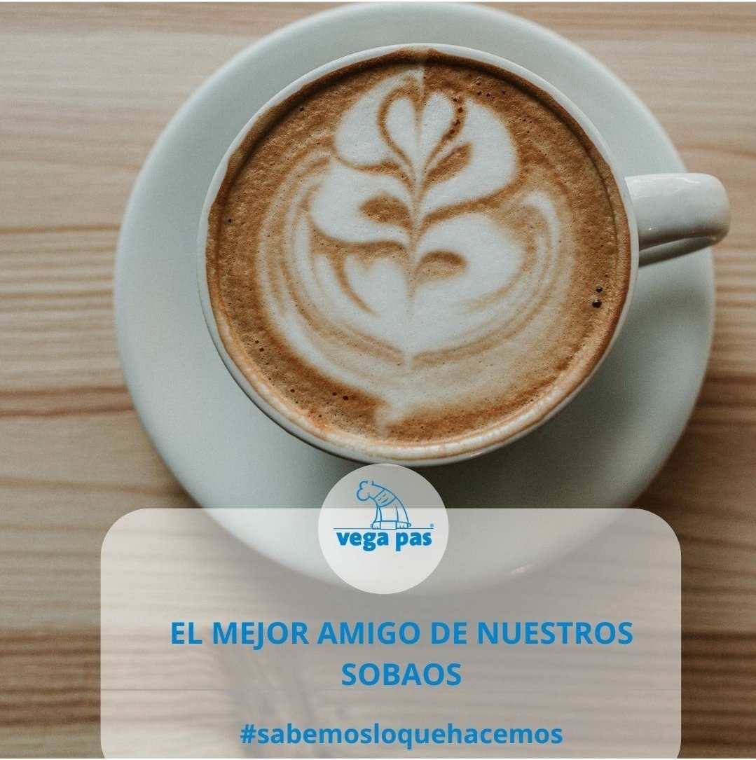 Porque lo único que puede mejorar un #sobao #Vegapas es un buen café. #sabemosloquehacemos