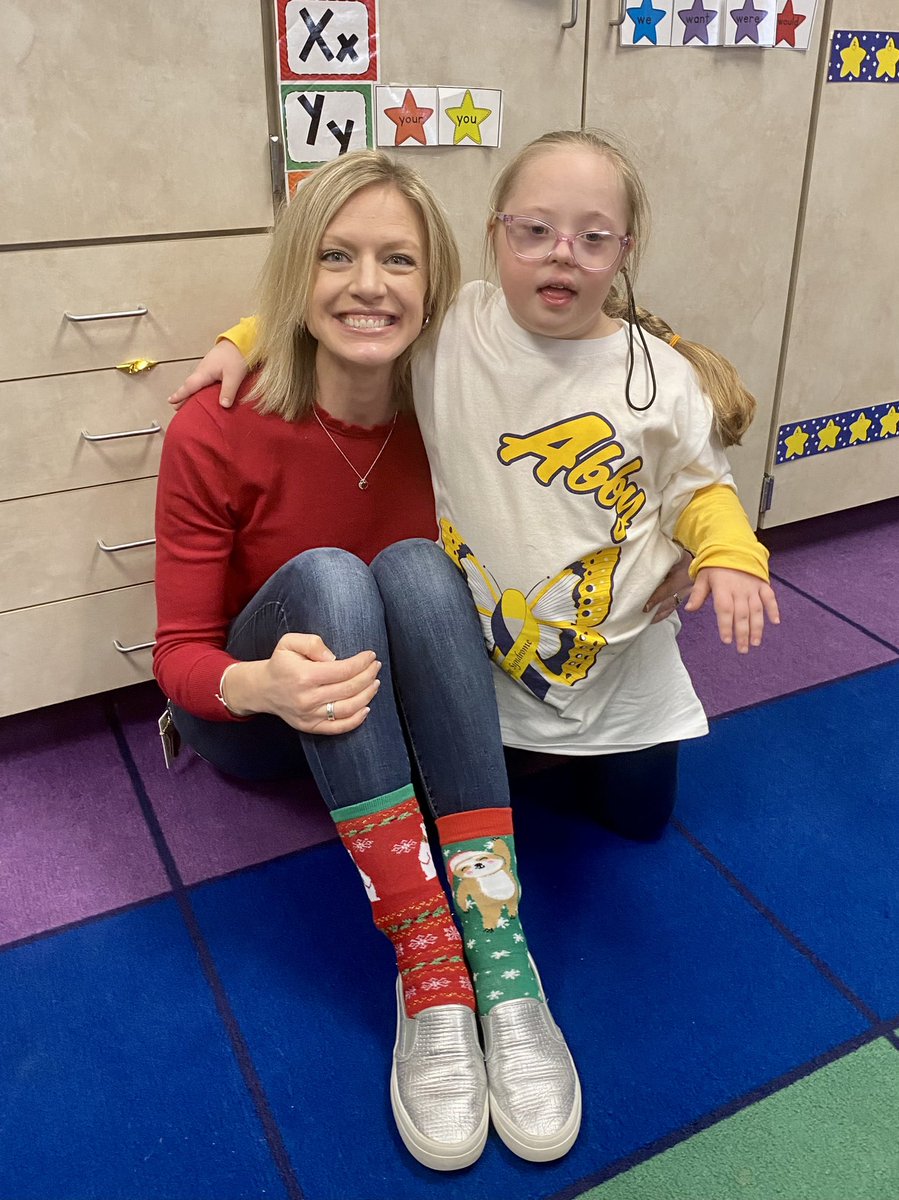 Rock your socks ❤️ <a href="/JonestownElem/">Jonestown Elementary</a> #WorldDownSyndromeDay
