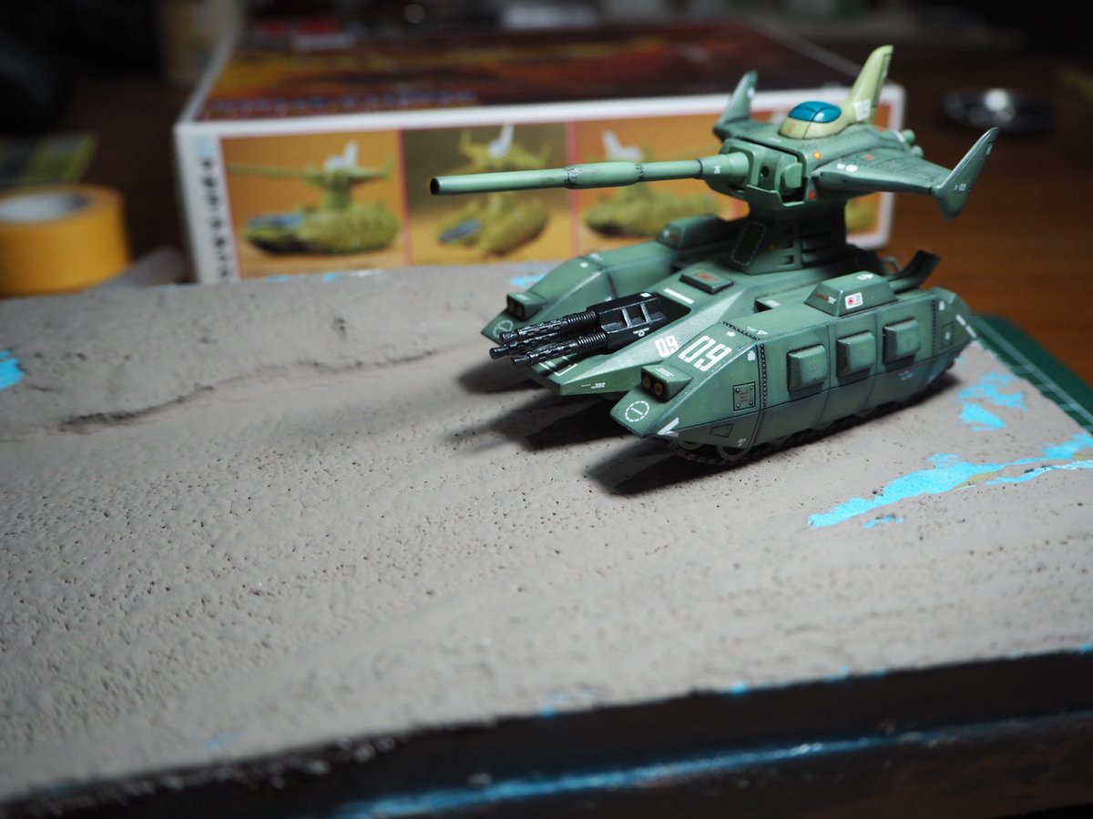 HobbyLifeStudio's tweet photo. Classic 1/144 Magella Attack
I already apply the decal. The rest is just weathering and making a diorama.
#WIP #Gunpla #Plamo #Modelkits #機動戦士ガンダム #MobileSuitGundam #MagellaAttack #Bandai https://t.co/fEAyrreVtu