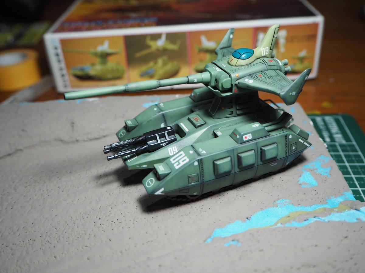 HobbyLifeStudio's tweet photo. Classic 1/144 Magella Attack
I already apply the decal. The rest is just weathering and making a diorama.
#WIP #Gunpla #Plamo #Modelkits #機動戦士ガンダム #MobileSuitGundam #MagellaAttack #Bandai https://t.co/fEAyrreVtu