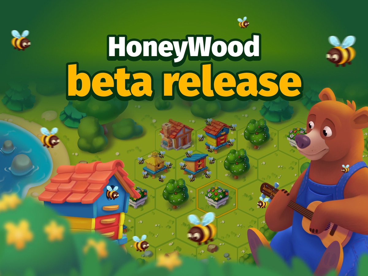 HoneyWood_Game's tweet photo. 🙌🏻 Hey there subscribers, players and gamers!

We at HoneyWood are ecstatic, and you know why! Yes, that’s right folks, we will have the beta release of our P2E game HoneyWood. And you know when it is too…                                              

🎉March 25th! 🎉 https://t.co/X5cKIoqqAc