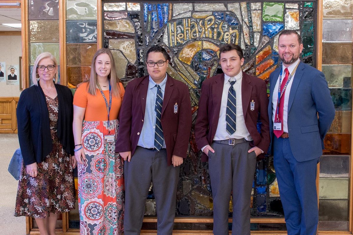 Kellenberg's tweet photo. Congratulations to our Geography Bee stuents! A special congrats goes to winner Mattew Briccia ’26 and runnerup Gabrial Garo ’27! Great job to all who participated today! 

#GeographyBee #LatinSchool #OneHeartOneMind #Kellenberg #KellenbergFamily #Firebirds #FirebirdFamily https://t.co/d5ja0StlXw